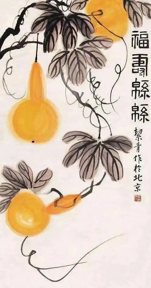 胡絜青绘画艺术上的精深造诣从何而来?(图5)