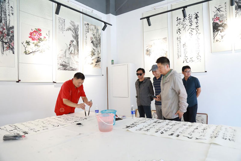 墨香引流 萧县闲置街区变身书画艺术聚落(图1)